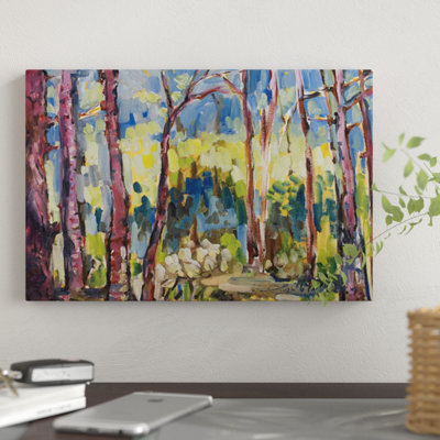 " Brushy Treeline I " by Erin McGee Ferrell