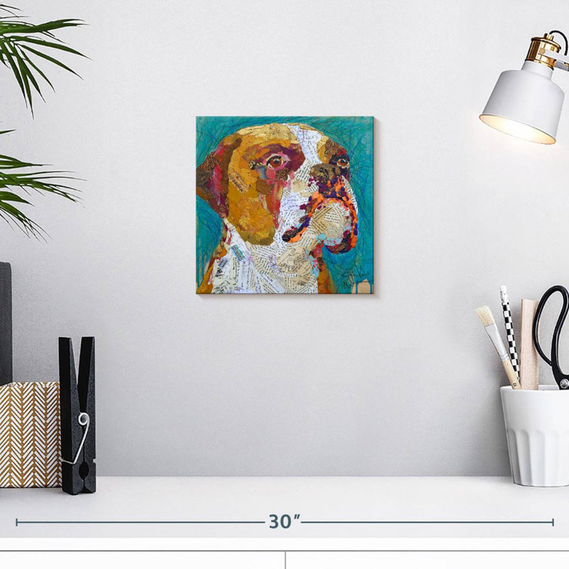 Brampt Beach Boxer, 10" H x 10" W