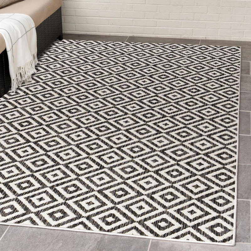 Tapis d'extérieur Jill Zarin Costa Rica, Rectangle 4 pi 1 po x 6 pi 1 po
