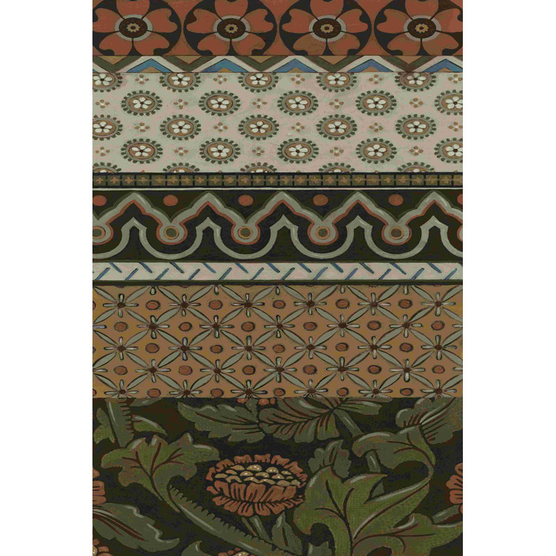 Heirloom Textile VI, H 18 po x l 12 po