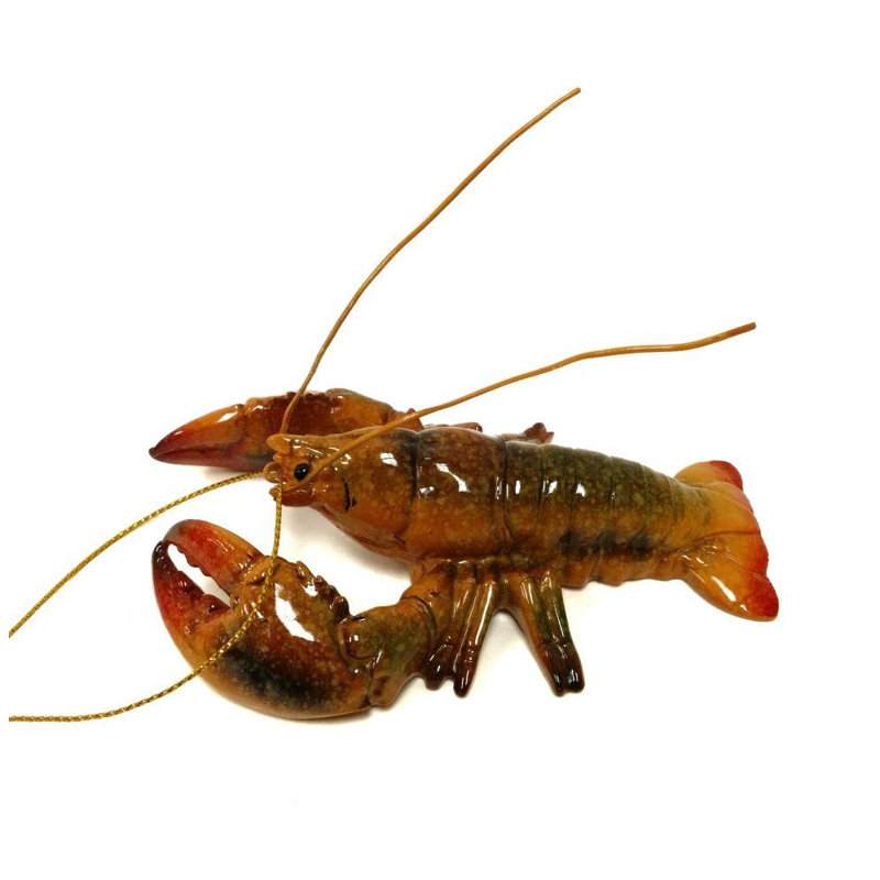 Homard Byram, H 4,5 po x l 6 po x P 3 po, Brun