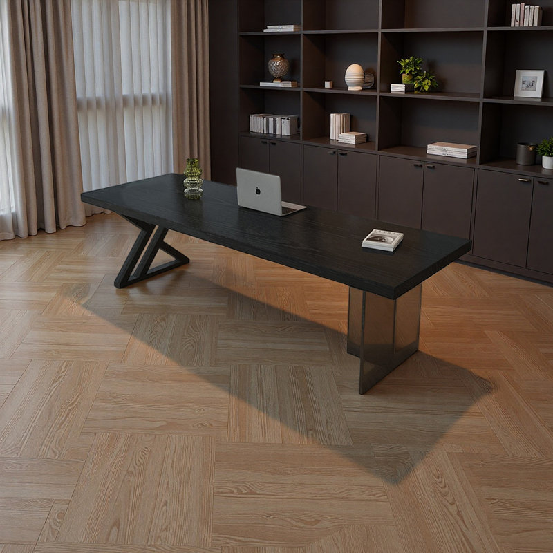 Bureau de luxe exquis, H 29,52 po x l 86,61 po x P 35,43 po
