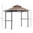 8' x 5' BBQ Grill Gazebo Tent
