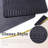 Placemat - For Office Conference Table, 8-Piece Set, Heat Resistant And Waterproof Table Runner Kitchen Table Runner, 11.8" X 17.6". (Black Crocodile Pattern)