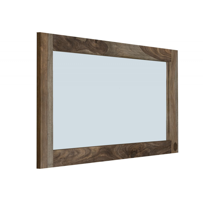 Nature Wood Wall Mirror