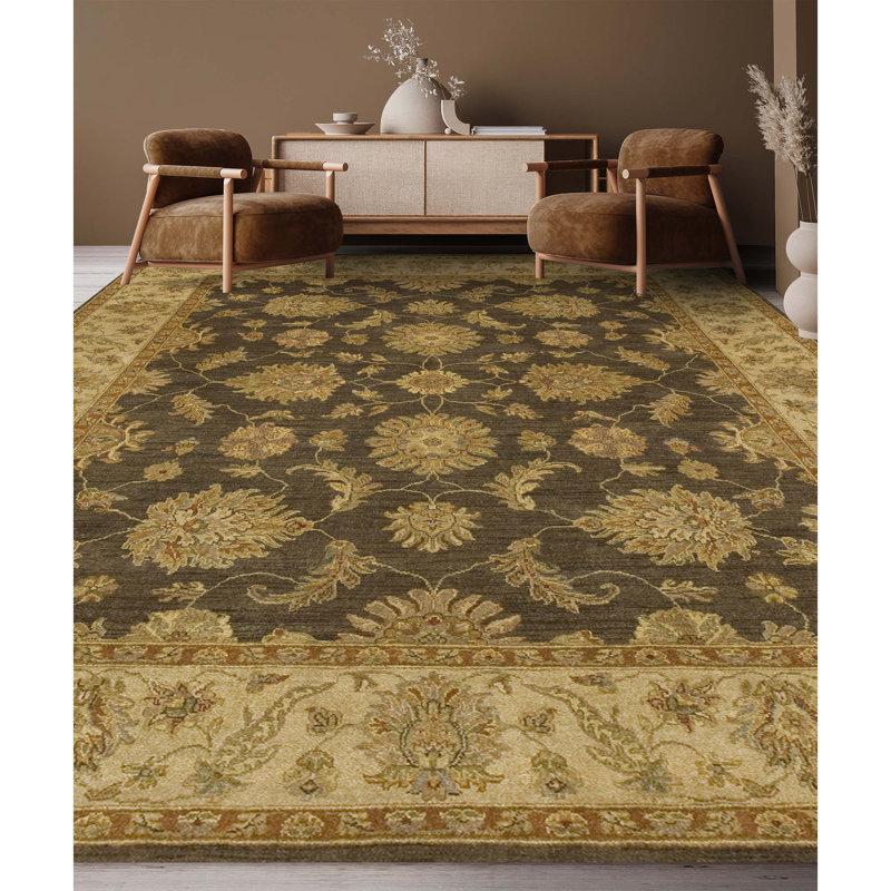 Wool Oriental Area Rug, Runner 12' x 24'