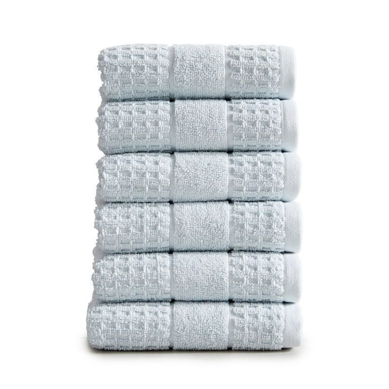 Aneko 100% Cotton Hand Towel, Spa Blue