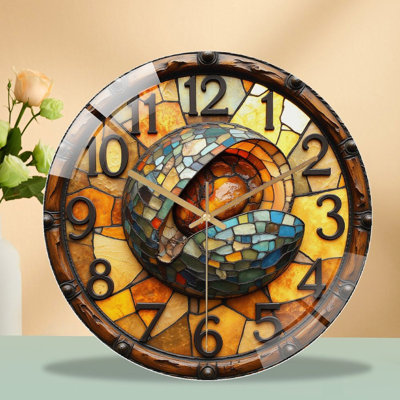 Horloge murale Turtle Shell