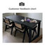 Bureau moderne et simple en bois massif-1468589784