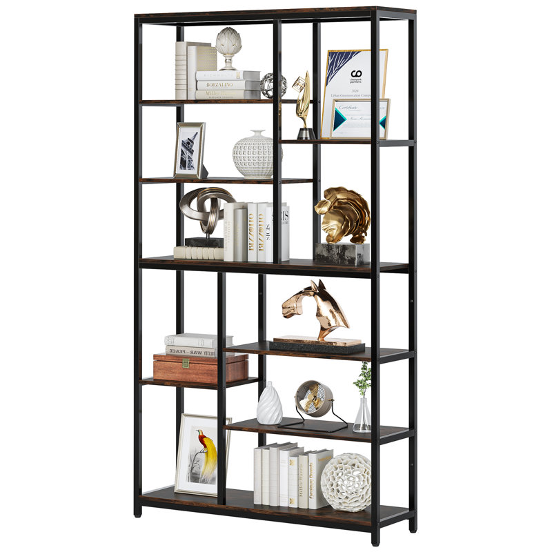 Nashira Unfinished Etagere Bookcase