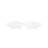 Lastra Holiday White Figural Tree Two-Part Server