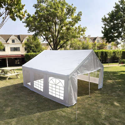 20X20 Feet Outdoor Tent - Ideal For Parties, Bbq, Events Heavy Duty Waterproof And Protected Canopy