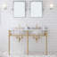Base de meuble-lavabo double 33,13 po Copeland-708672025