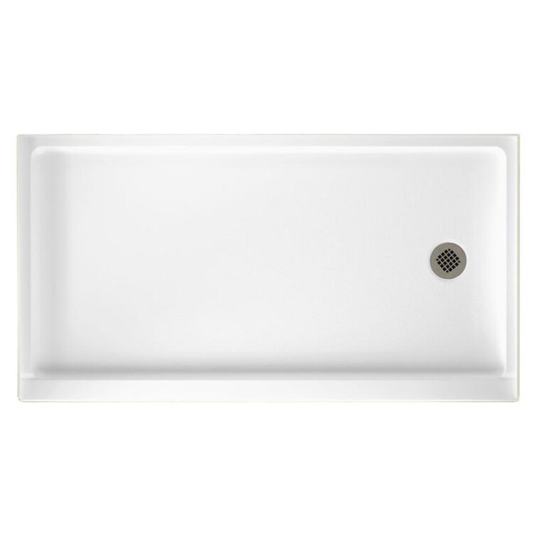 60'' W 32'' D Rectangular Single Shower Base