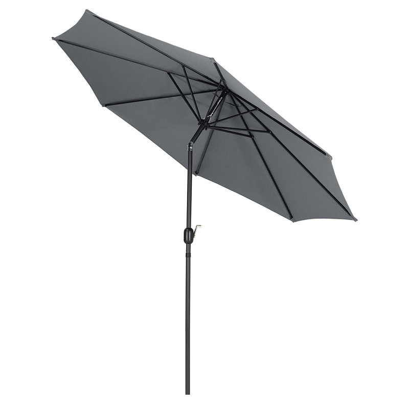 300cm Market Parasol, Grey