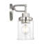 Anders Bathroom Bedroom Wall Fixture With Clear Shade-1306677841-1306677842-1306677843