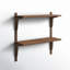 Baez Poplar Solid Wood Wall Shelf-995327554