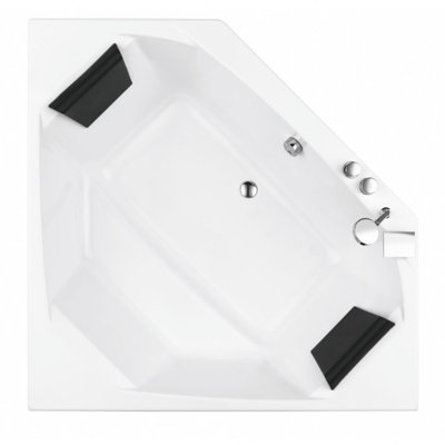Eden 59 x 59 Whirlpool Bathtub