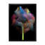 «Blooming Multicolor Fractal Flower IX», reproduction d'art sur toile moderne-156322656-156322671