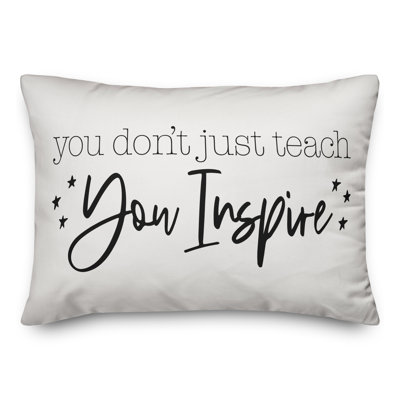Vous ne vous enseignez pas seulement pour vous inspirer d’un coussin lombaire
