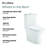 Cascade One-Piece Toilet Dual-Flush 0.8/1.28 gpf