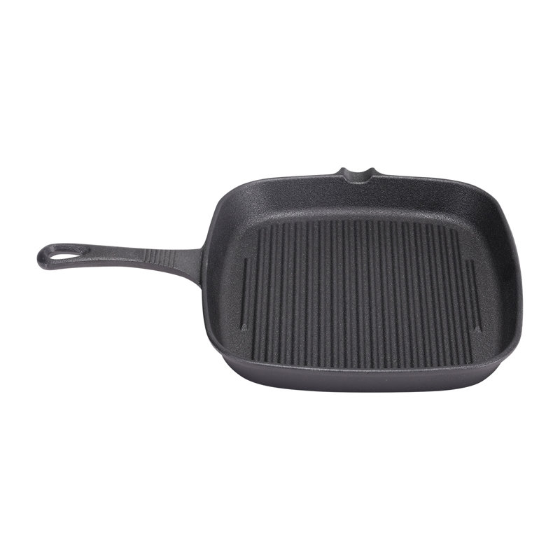 23.5cm Iron Grill & Griddle Pan