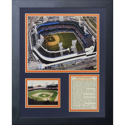 Souvenirs encadrée détroit tigers-tiger stadium