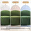 Fauteuil demi-tonneau pivotant rembourré Aunna-198877773