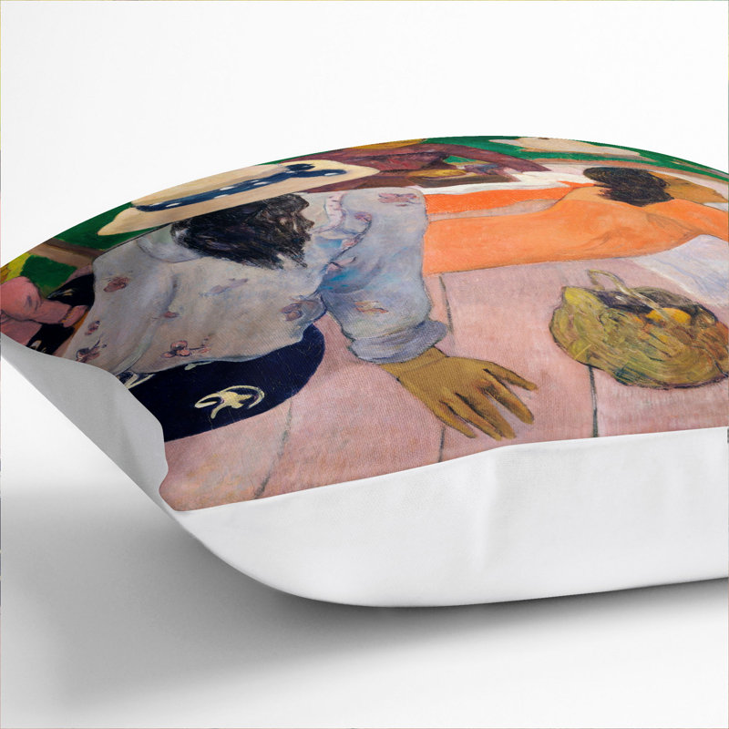 The Siesta Scatter Cushion with Filling, 40cm H x 40cm W x 15cm D, White