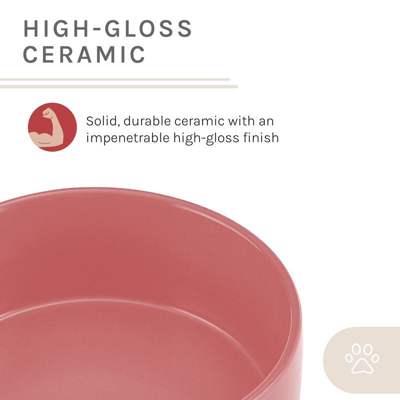 Coco and Pet Bowl, Pink