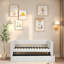 Lit de jour moderne et multifonctionnel avec tiroirs et accoudoirs coulissants - Canapé-lit peu encombrant pour le salon, la chambre d'amis ou la chambre à coucher, conception confortable et élégante-778903822