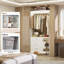 Système de garde-robe de 63,1 à 108 pouces de large avec tiroirs en bois-552426471