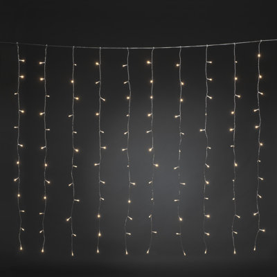 1.4M LED 120 Curtain - Bulb String Lights