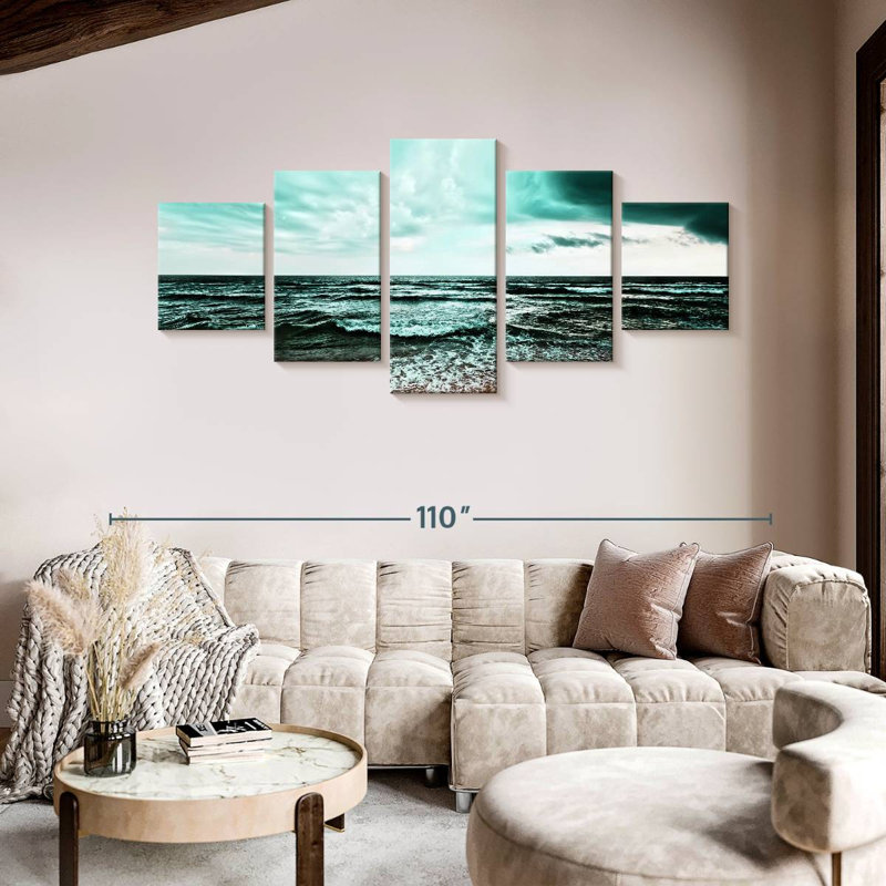 Sky And Sea, 42" H x 92" W