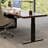 Brown + Black Rectangular Solid Wood desks-738176594-738176592