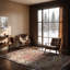 Oriental Area Rug-1553983131