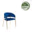 Saif 18.5'' H Velvet Upholstered Armchair-818528293