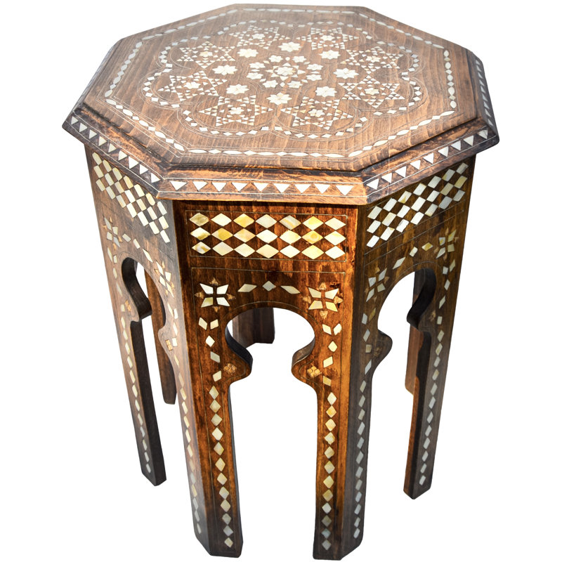 Solid Wood End Table