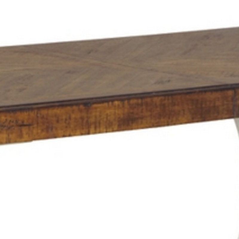 Josanna Extendable Metal Base Dining Table