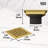VIGO Elan Square Shower Drain-73357684