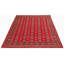 Tapis rouge foncé Finest Peshawar Bokhara 7 pi 11 po x 9 pi 9 po