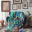 Couverture en sherpa 1 pièce Vivid Spectrum Stone-98854919