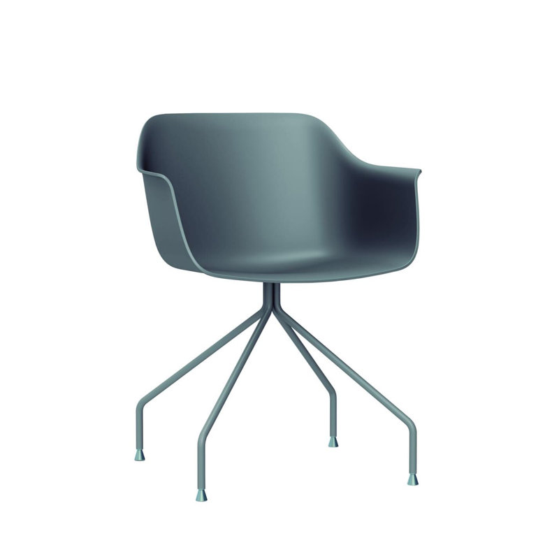 Fauteuil de patio Shape Spider, Gris foncé
