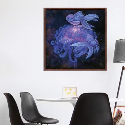 Goldfish Moon by Martin Hsu - Painting on Canvas