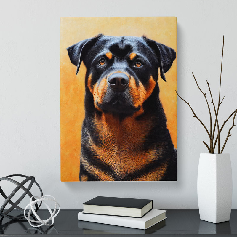 Rottweiler Vol.2 - Wrapped Canvas, 60cm H x 40cm W x 3cm D