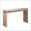 Console étroite avec détail de perles