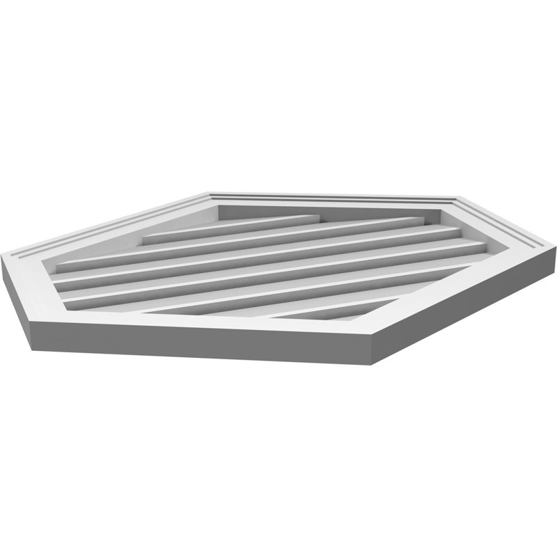 Pente verticale verticale en uréthane 6 pi, 24" H x 28" W x 1.5" D