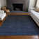 Premium Machine Washable Prisco Navy Rug