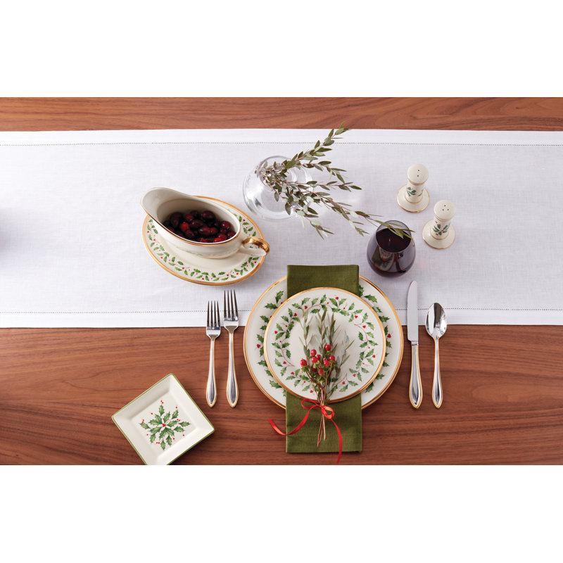 Holiday 3 Piece Dinnerware Set, Service for 1