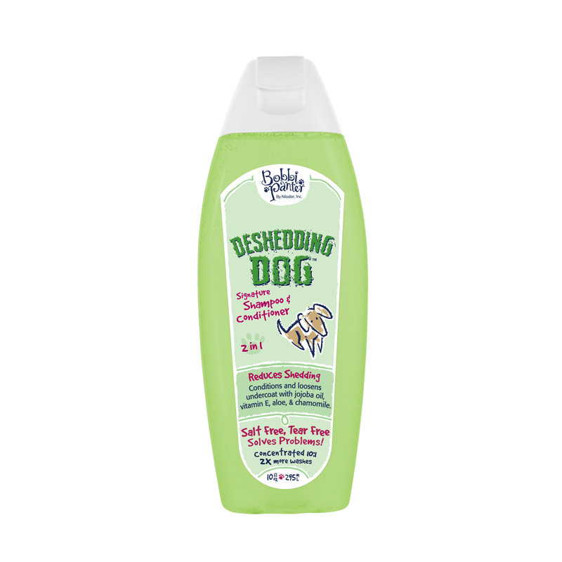 Shampooing et revitalisant pour chien Bobbi Panter Deshedding Signature, bouteille de 10 oz
